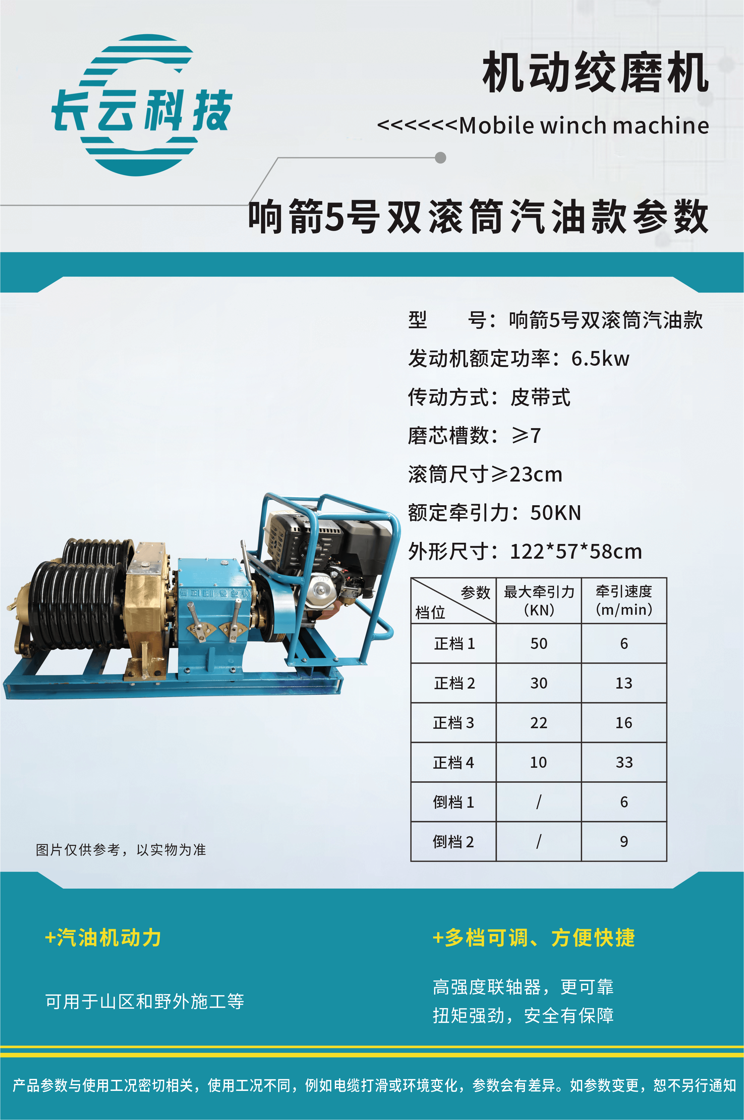 响箭5号双滚筒汽油款